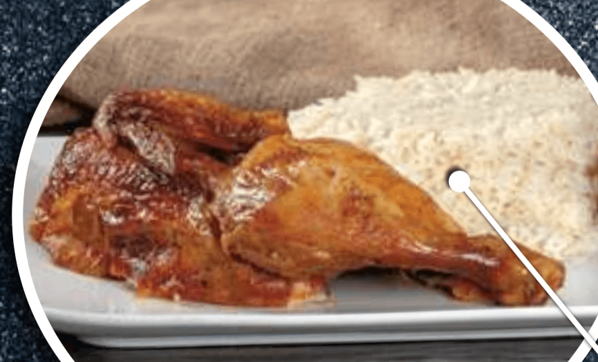 Pečen piščanec z rižem 1/2 - Akcija v trgovini E.Leclerc