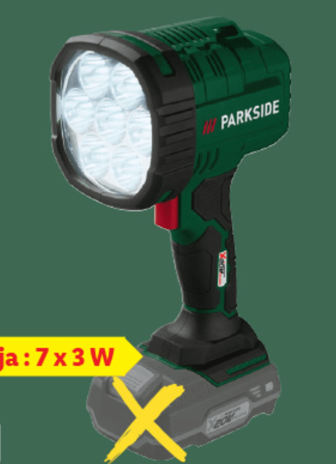 PARKSIDE Akumulatorska ročna LED-svetilka - Akcija v trgovini Lidl