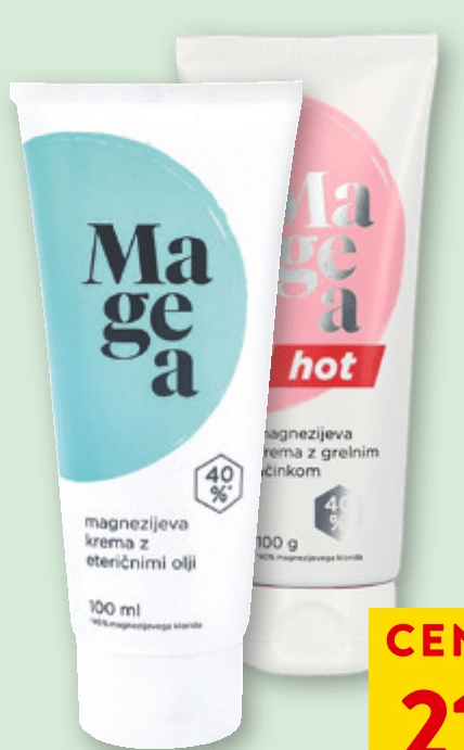 MAGEA Magnezijeva krema 100 ml - Akcija v trgovini Spar