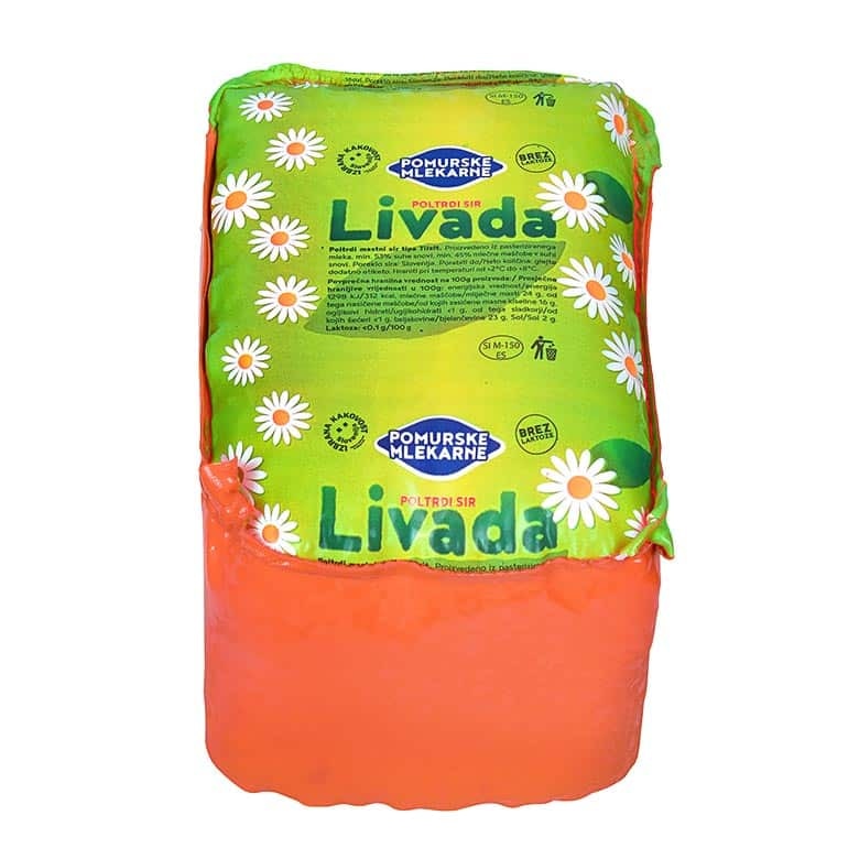 Sir Livada - Akcija v trgovini Mercator