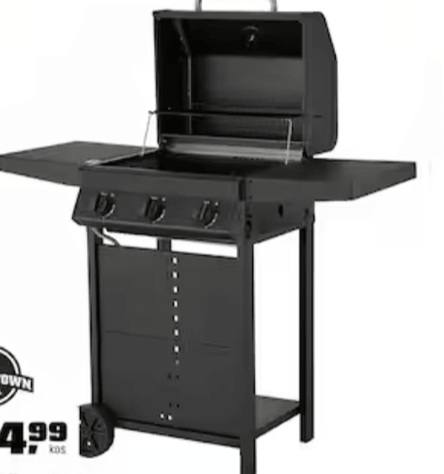 Plinski žar Cumbre JAMESTOWN - Akcija v trgovini Obi