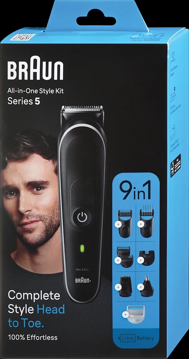 Braun urejevalnik 9v1 Series 5 MGK5560 Akcija u trgovini E.Leclerc