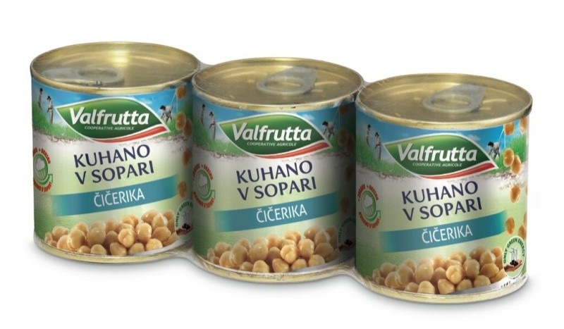 Grah ali čičerika 3 x 150 g Valfrutta Akcija v trgovini Spar