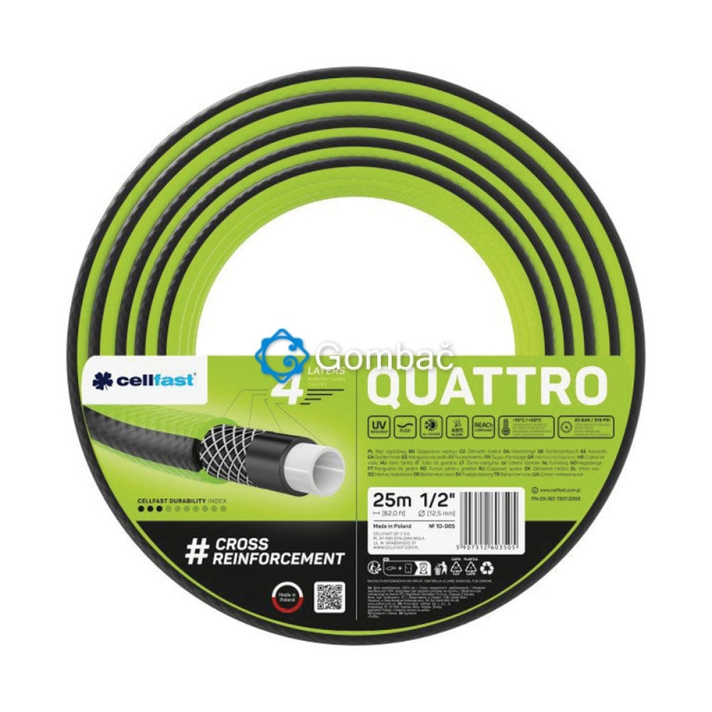 Cellfast Quattro 15 m - Akcija v trgovini Pevex
