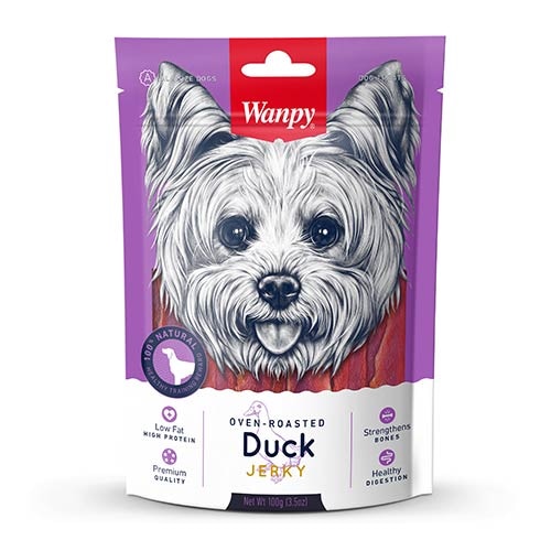 Wanpy Duck Jerky dopolnilna hrana za pse 100 g Akcija v trgovini Dm
