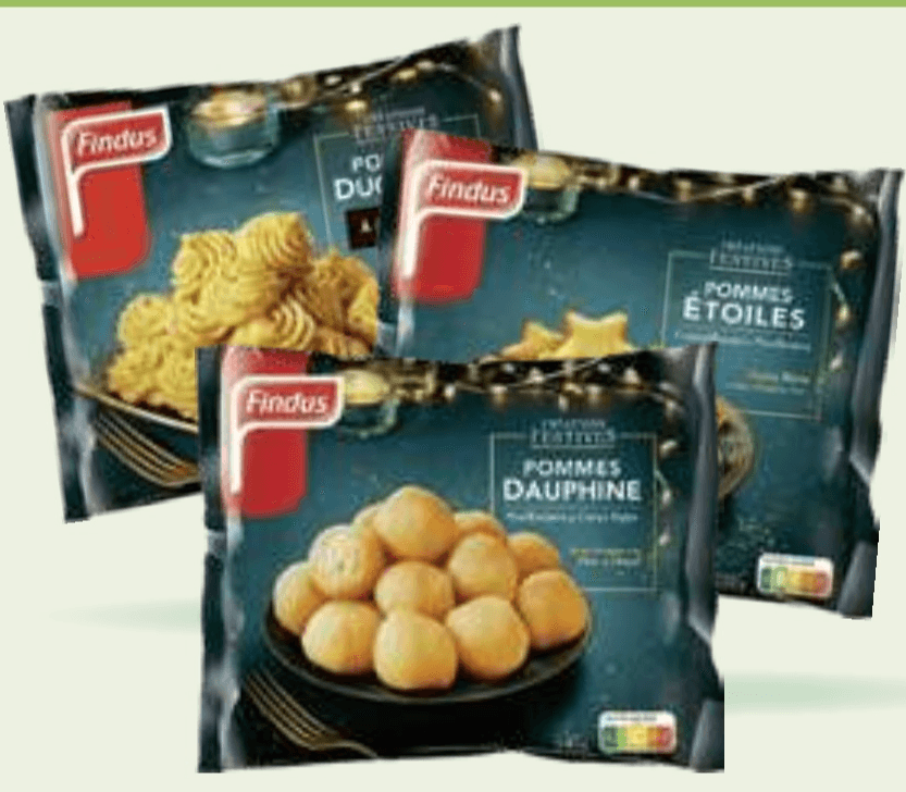 Predpripravljen krompir Findus 420 g - 720 g - Akcija v trgovini E.Leclerc