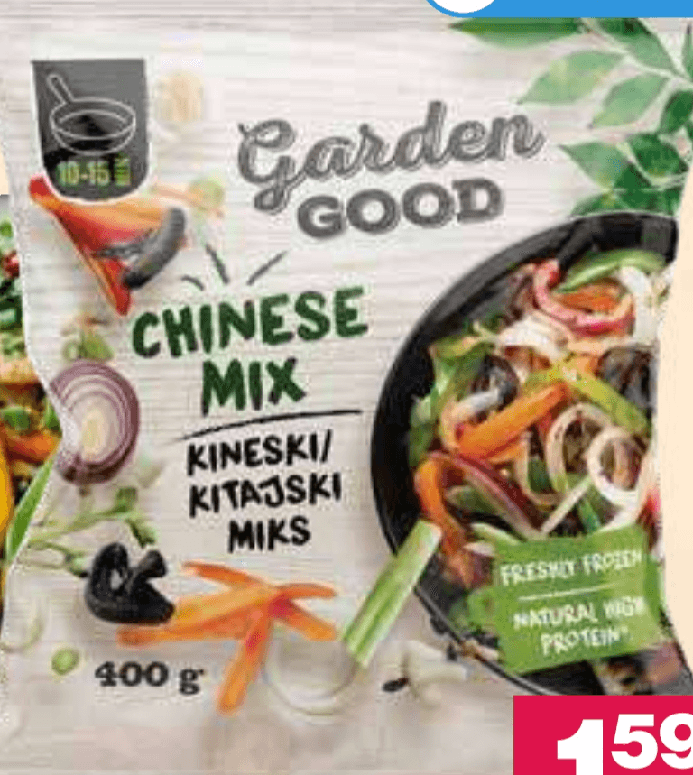 Kitajski miks Garden Good 400 g - Akcija v trgovini Mercator