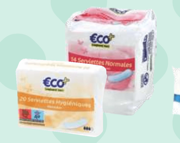 ECO Higienski vložki - Akcija v trgovini E.Leclerc