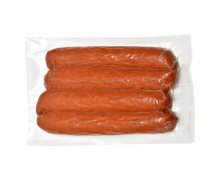 Goveja klobasa klasik s sirom 500 g Akcija v trgovini Eurospin