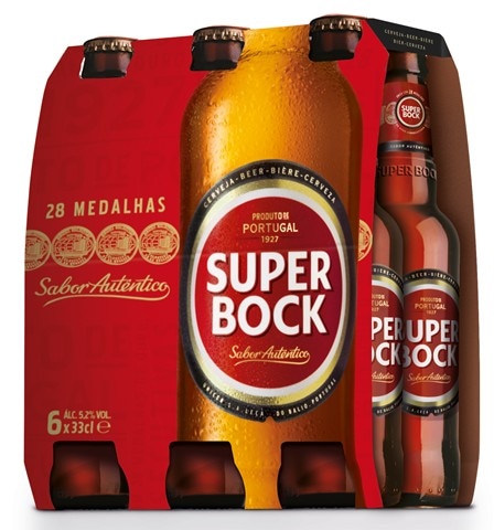 SUPER BOCK Svetlo pivo 6 x 0,33 l - Akcija v trgovini Lidl
