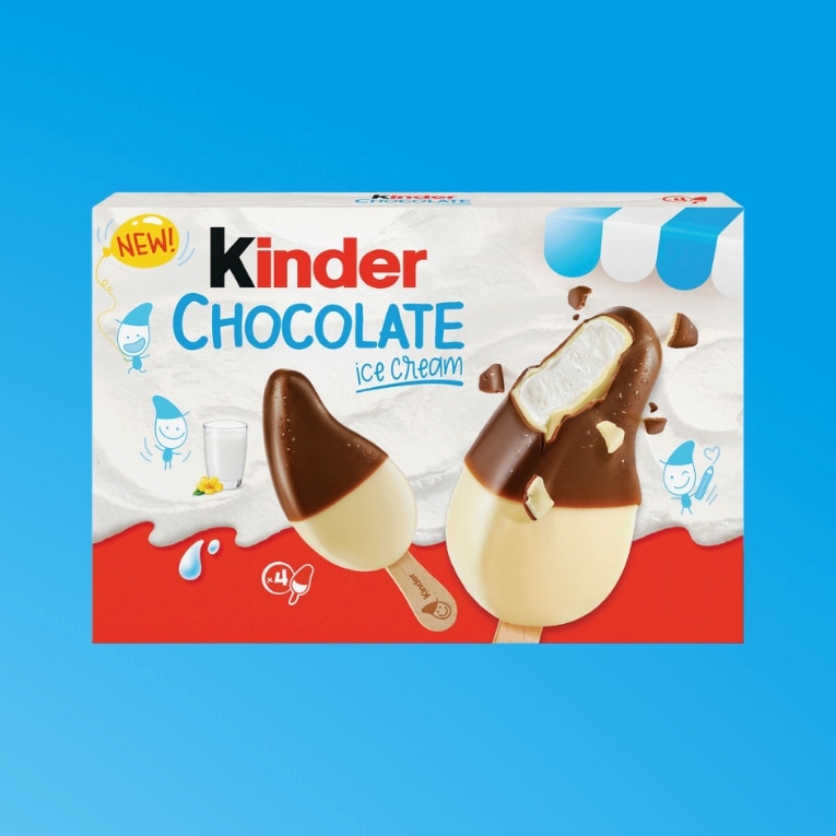 Sladoled Kinder čokolada 4 x 55 ml - Akcija v trgovini Mercator