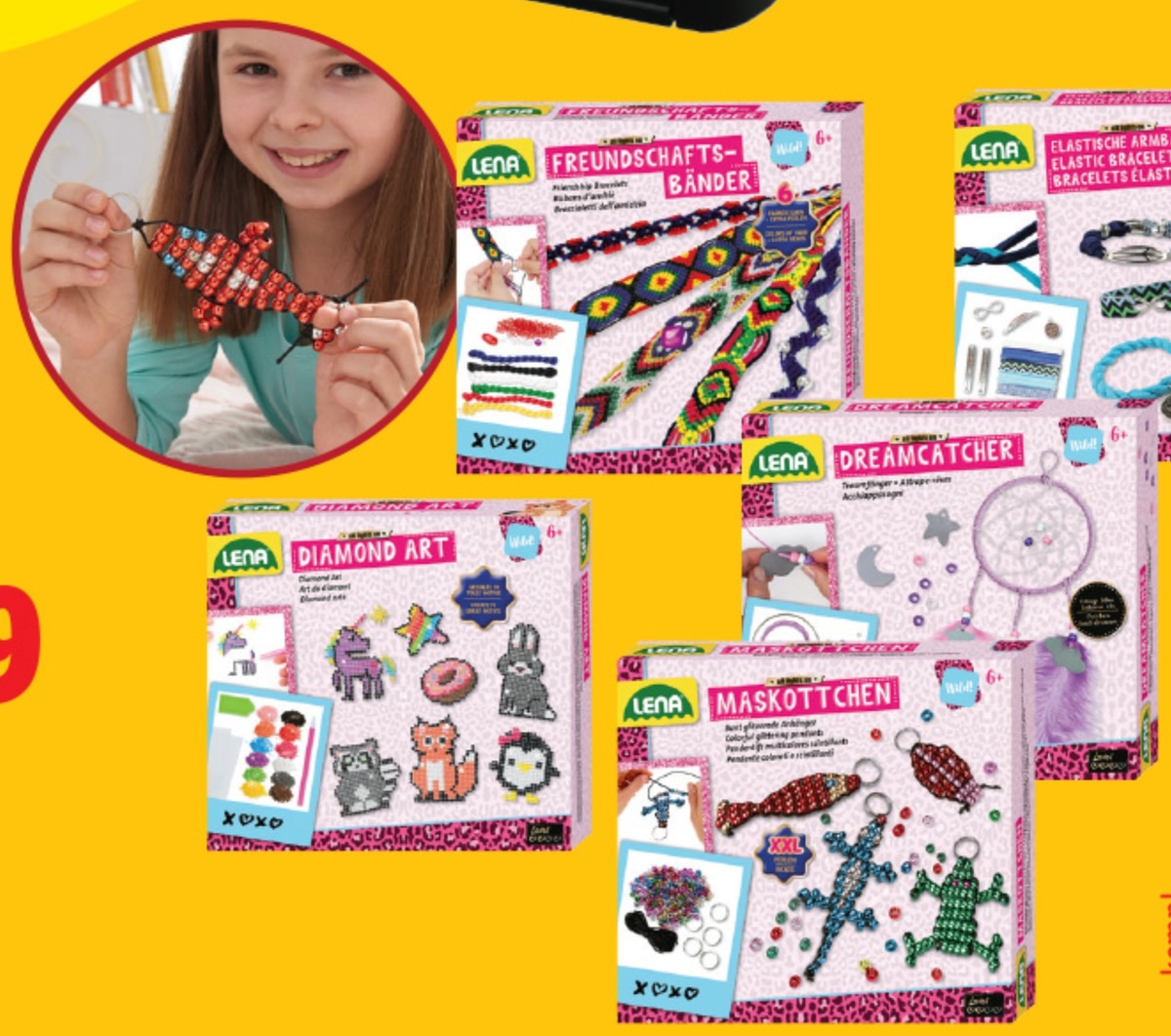 Lena Otroški komplet za ustvarjanje - Akcija v trgovini Lidl