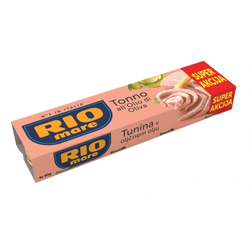 Tunina Rio mare 4x66g - Akcija v trgovini Mercator