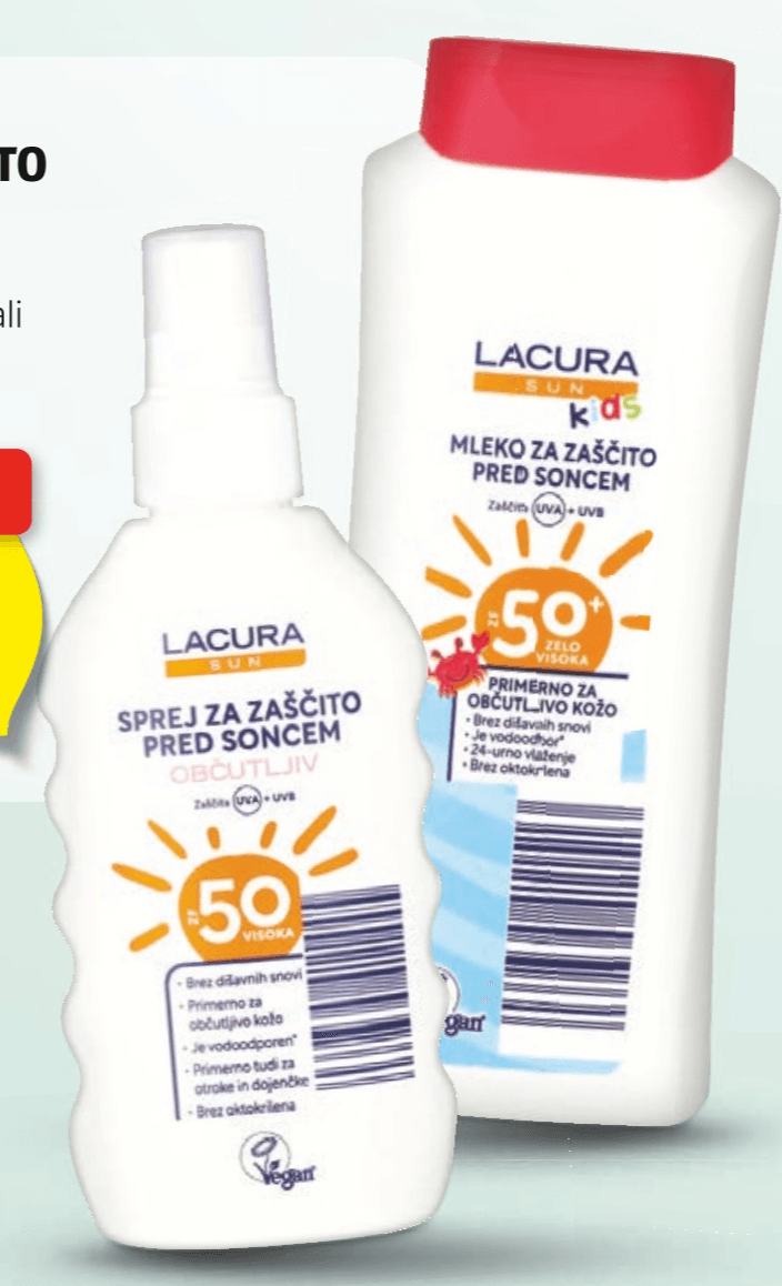 Lacura Sun Sprej za zaščito pred soncem Občutljiv 200 ml - Akcija v trgovini Hofer