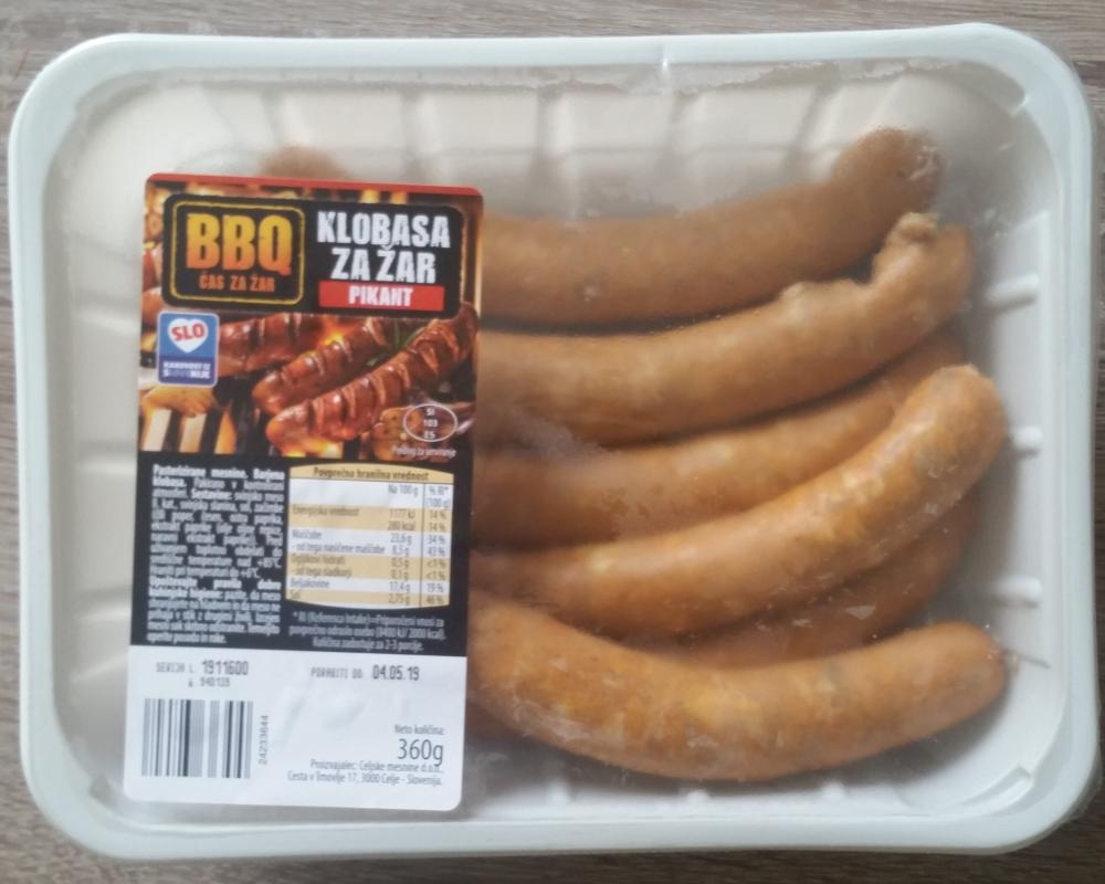 Klobasa Za Žar 380 g Meso Kamnik - Akcija v trgovini Spar