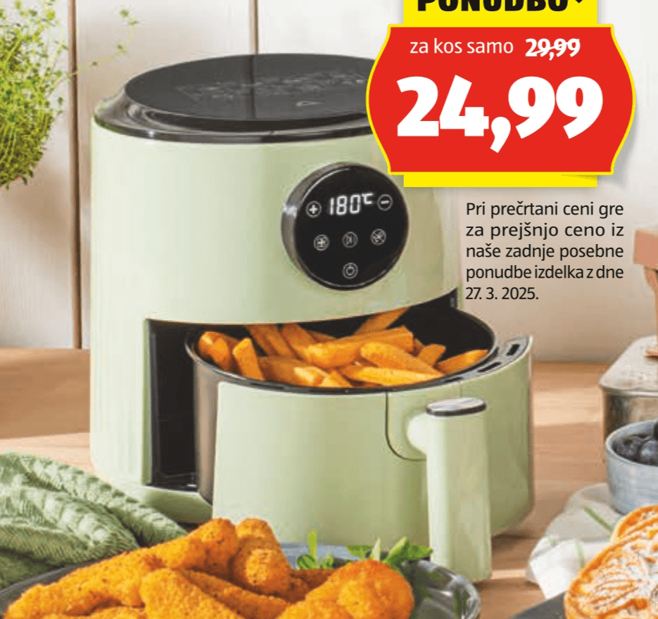 Mini cvrtnik na vroč zrak AMBIANO - Akcija v trgovini Hofer