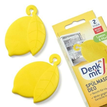 Denkmit Lemon & Mint osvežilec za pomivalni stroj 2 kosa Akcija v trgovini Dm