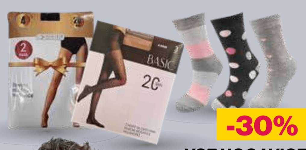 Nogavice - Akcija v trgovini Mercator