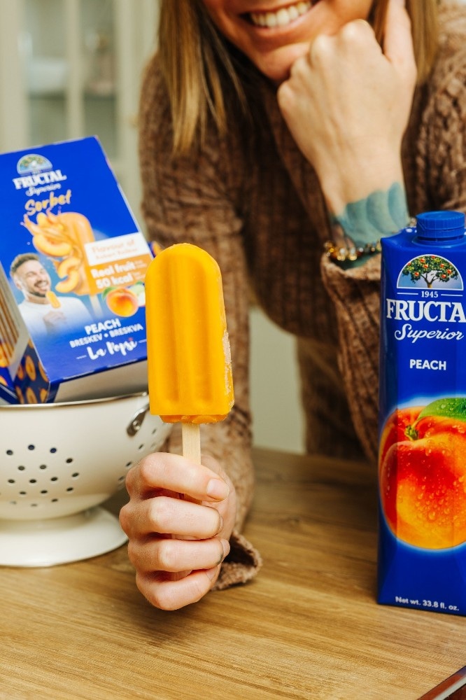 La Popsi sorbet breskev Fructal 4/1 - Akcija v trgovini Jager