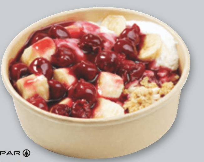 Skodelica banana/češnja SPAR to go - Akcija v trgovini Spar