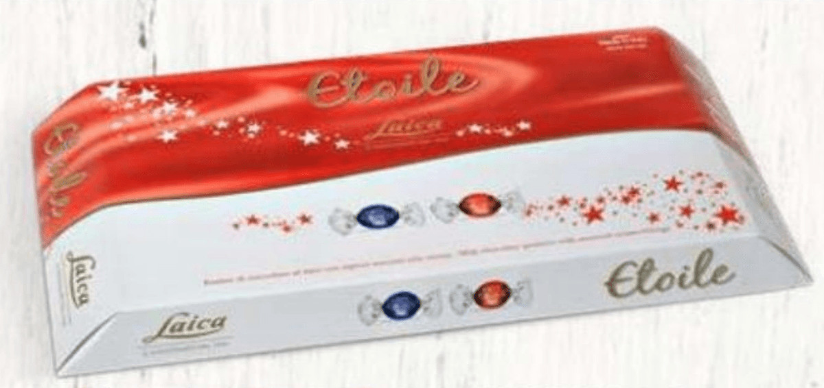 Bonboniera s pralineji Etoile 140 g Laica - Akcija v trgovini Eurospin