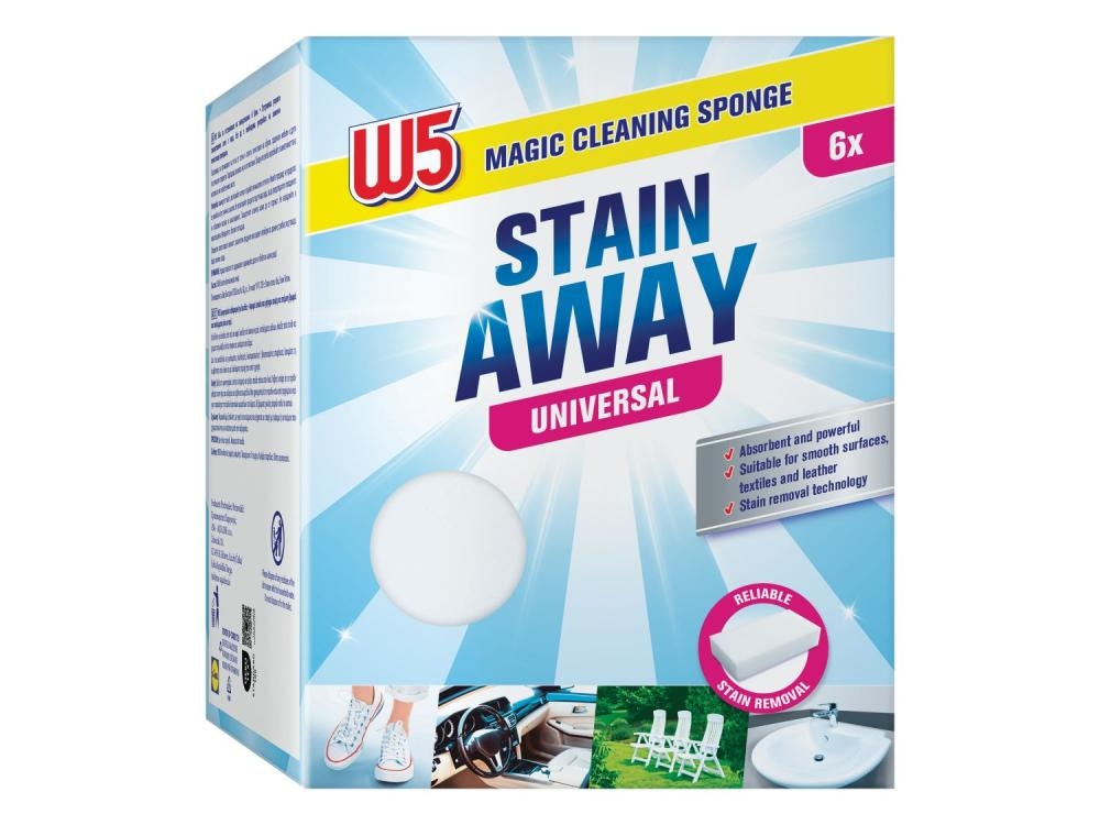 W5 Gobica za odstranjevanje madežev 6 kosov - Akcija v trgovini Lidl