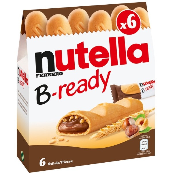 Vafelj Nutella B-ready 132 g - Akcija v trgovini Mercator