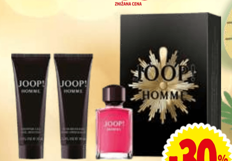 Moški darilni set Joop! - Akcija v trgovini E.Leclerc