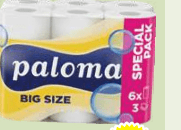 Paloma Exclusive kuhinjske brisače 6/1 - Akcija u trgovini E.Leclerc