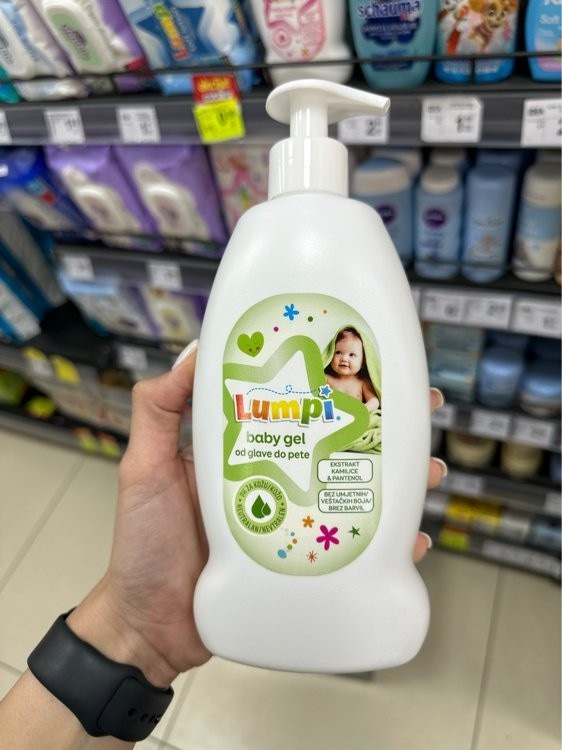 Kopel ali gel baby Lumpi 500 ml Akcija v trgovini Mercator