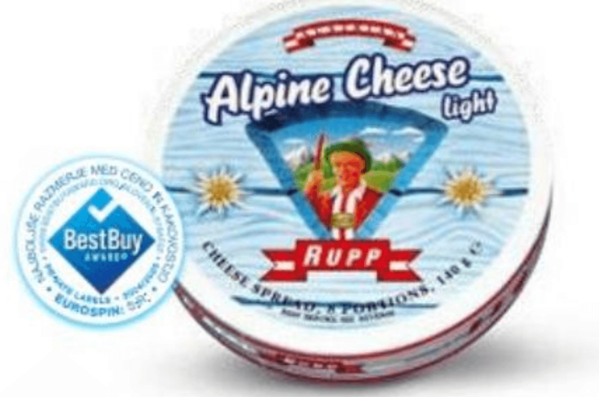 SIRČKI ZA MAZANJE 140 g RUPP Alpine Cheese - Akcija v trgovini Eurospin
