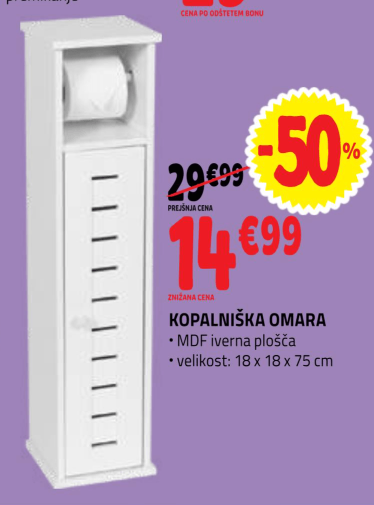 KOPALNIŠKA OMARA - Akcija v trgovini E.Leclerc