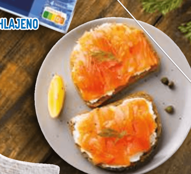 Dimljena postrv 120 g - Akcija v trgovini E.Leclerc