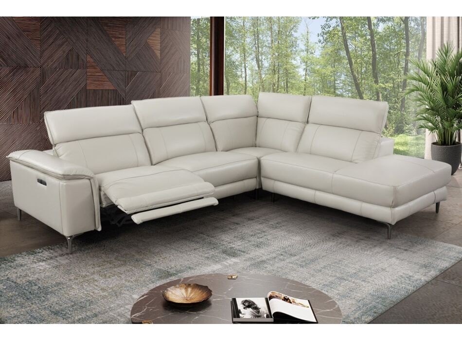 Usnjena sedežna Bari 243x196cm - Akcija v trgovini Harvey Norman