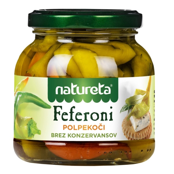Feferoni Natureta 260 g - Akcija v trgovini Tuš
