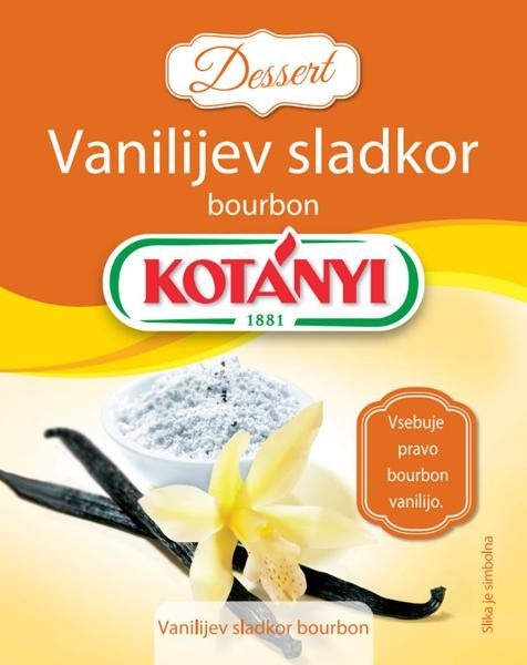 Vanilija Kotanyi sladkor 10 g, cela 3 g ali pasta 50 g Akcija v trgovini Mercator