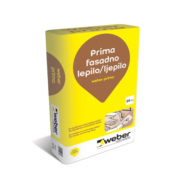 Fasadno lepilo Weber 761P 23 kg - Akcija v trgovini Jager