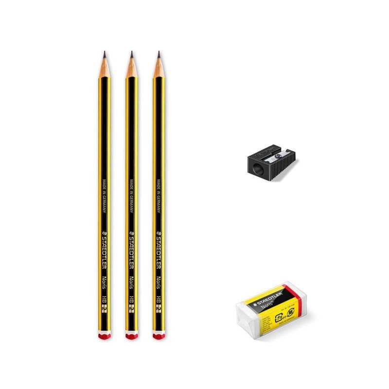 Svinčnik Staedtler 3-delni komplet Akcija v trgovini Tedi