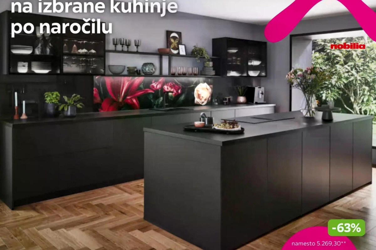 Kuhinja Touch Nobilia - Akcija v trgovini Mömax