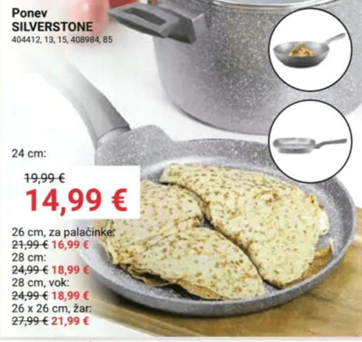 Ponev SILVERSTONE - Akcija v trgovini Pevex