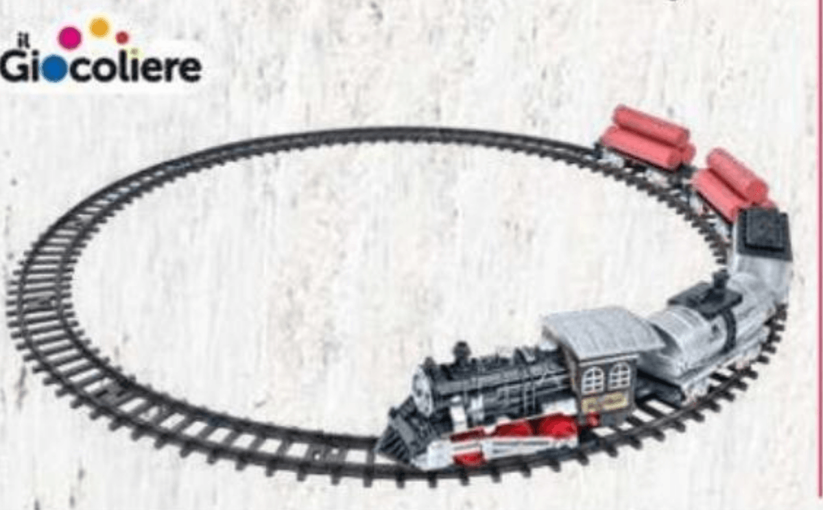 Vlak s tiri Giocoliere - Akcija v trgovini Eurospin