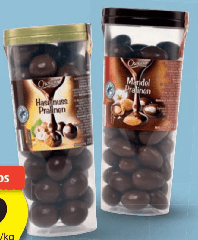 Choceur Oreščki obliti s čokolado 200 g - Akcija v trgovini Hofer