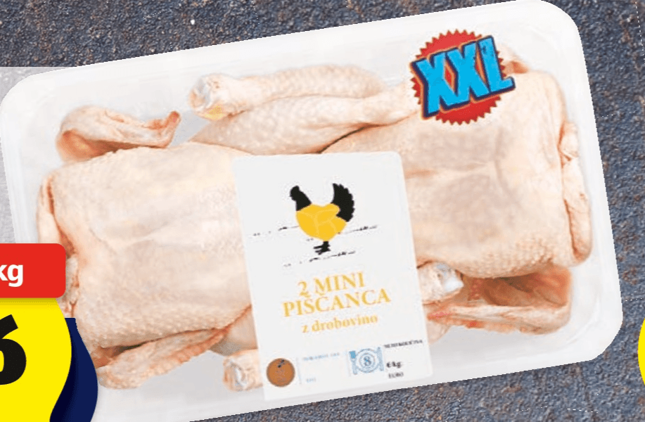 2 Mini Piščanca - Akcija v trgovini Hofer