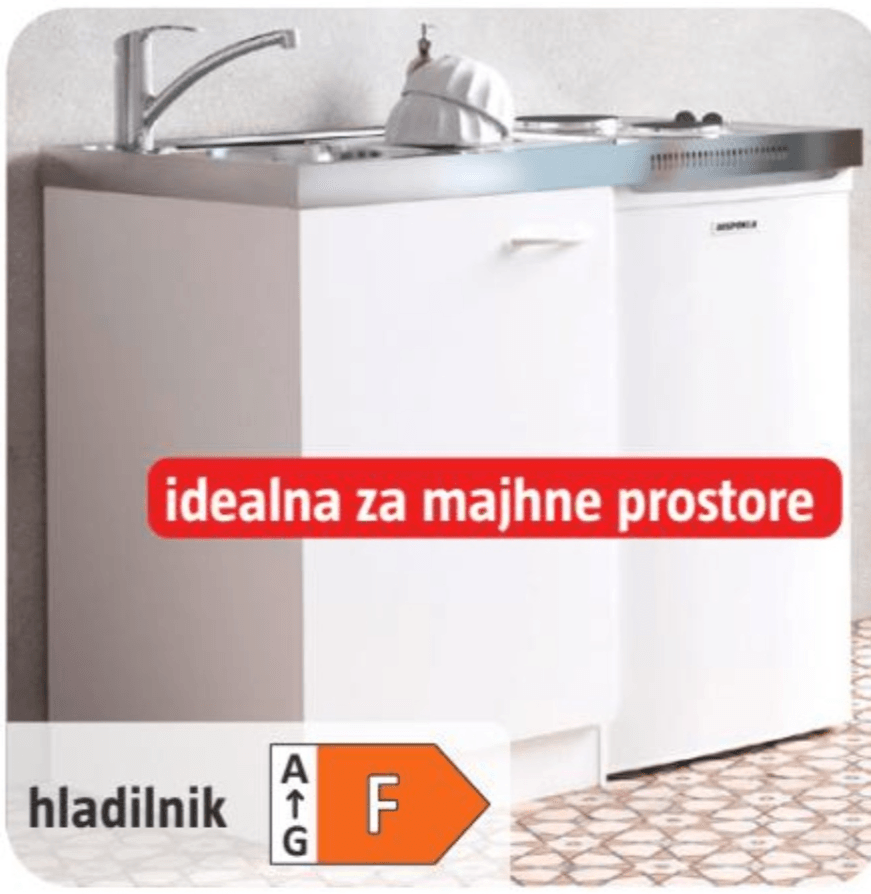 Mini kuhinja 'Pantry' - Akcija v trgovini Bauhaus