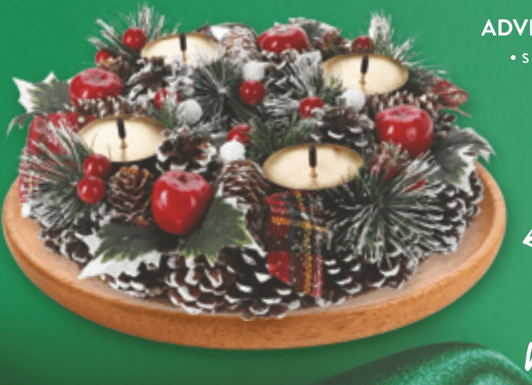 ADVENTNI VENČEK - Akcija v trgovini Spar