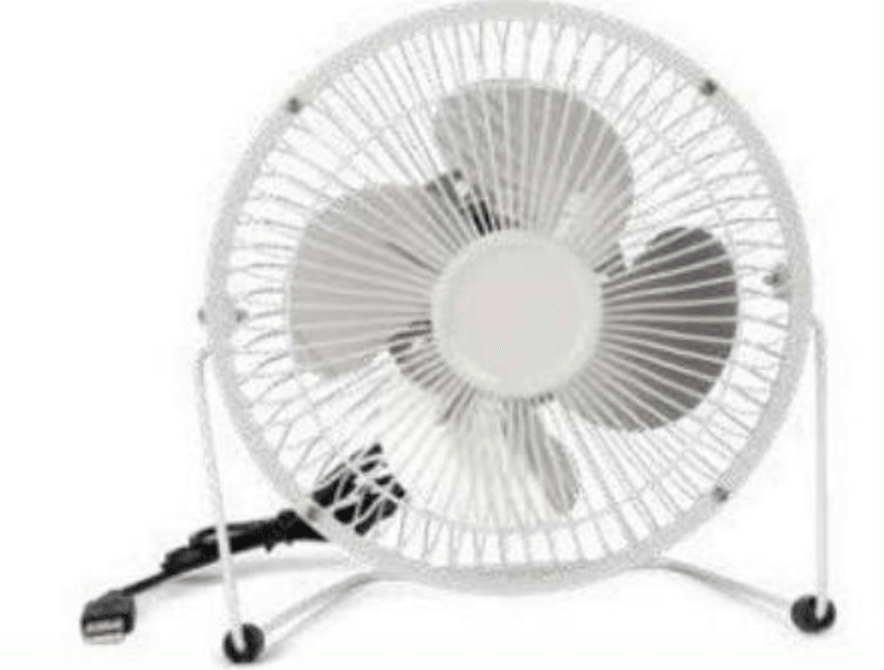Kovinski namizni ventilator - Akcija u trgovini Eurospin