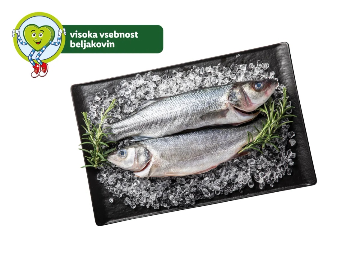 Sveži brancin 650 g - Akcija v trgovini Eurospin