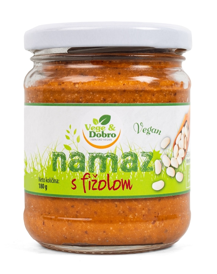 Vege & Dobro Namaz s fižolom 180 g - Akcija v trgovini Spar