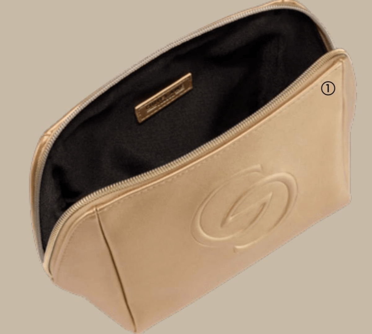 Giordani Gold Golden toaletna torbica - Akcija v trgovini Oriflame