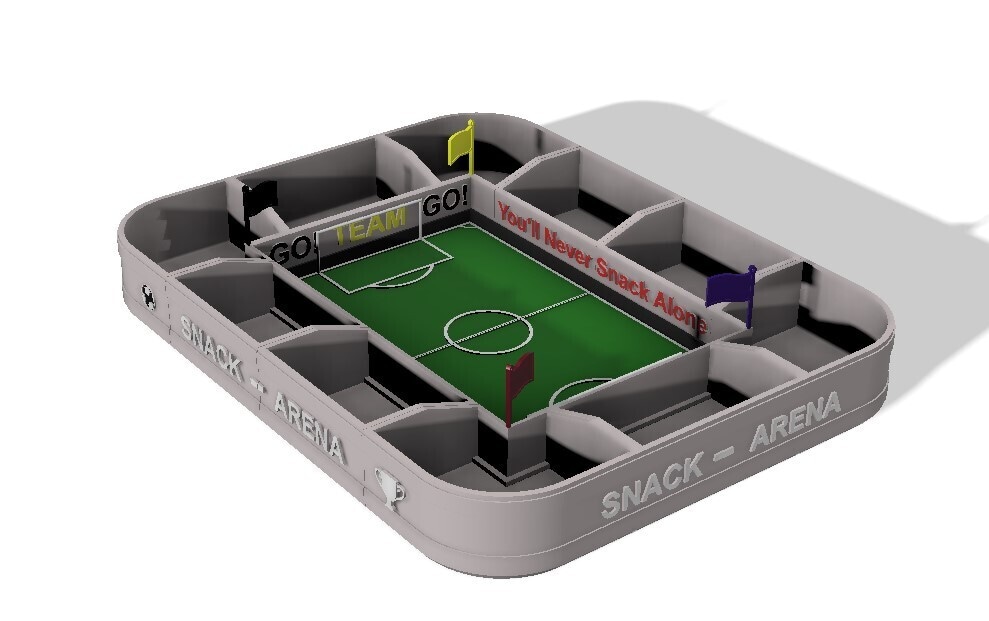 SNACKARENA Football/Soccer Snack-box 1 kos - Akcija v trgovini Mueller